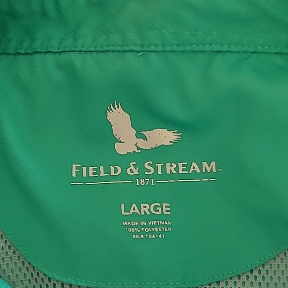 Field & stream 1871 sz Large 100% polyester like new condition - Picture 6 of 7